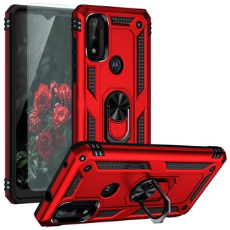 Motorola Moto G Pure 2021/G Power 2022 Rugged Case, Dual Layer, Shockproof, Screen Protector