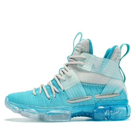 

Boys And Girls Air Cushion Basketball Shoes Sneakers Breathable Lace Up Tennis Running Shoes Athletic Shoe Kids Sports Shoes
