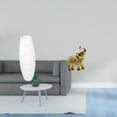 thumbnail image 2 of Lámpara De Pie Con Elegante Pantalla De Papel Y Adorno De Resina Con Forma De Elefante. Protector De Bombilla único, Ideal Para Dormitorio, Hotel, Estante, Escritorio O Cualquier Espacio Del, 2 of 8