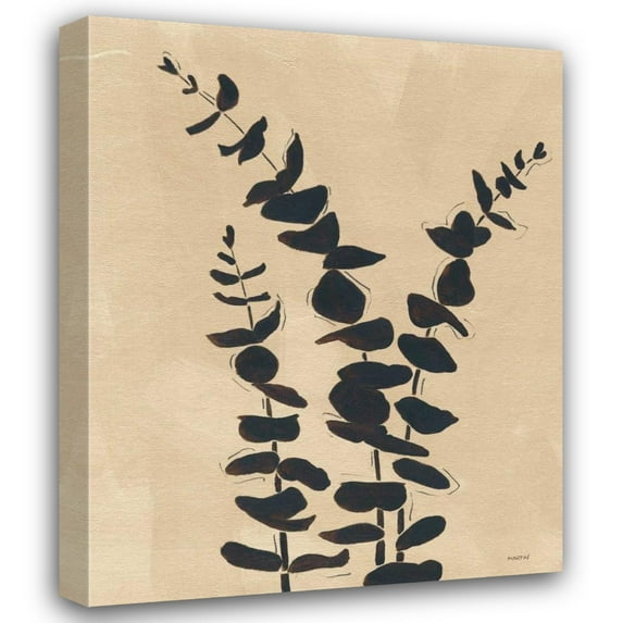 Cheryl Martin 26x31 Gallery Wrapped Canvas Wall Art Titled - Platinum Shadow I