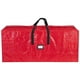 thumbnail image 3 of Xihbxyly Bolsa para Árbol de Navidad, Tejido de Polietileno, Resistente a Desgarros y Perforaciones, Fácil de Usar con Cierre de Cremallera, Gran Capacidad para Decoraciones, Diseño Compacto, Color R, 3 of 7