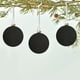 thumbnail image 4 of Bolas de adornos navideños de terciopelo flocada de 6 piezas - Decoración colgante de plástico marrón de 2,4 pulgadas para árbol, corona y guirnalda, 4 of 7