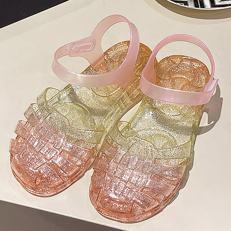 Gubotare Kids Sandals Girls Jelly Shoes for Toddler Girls Summer - Main Image