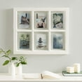 thumbnail image 2 of Hometrends Massie 6-Opening Window White Collage Picture Frame, 2 of 5