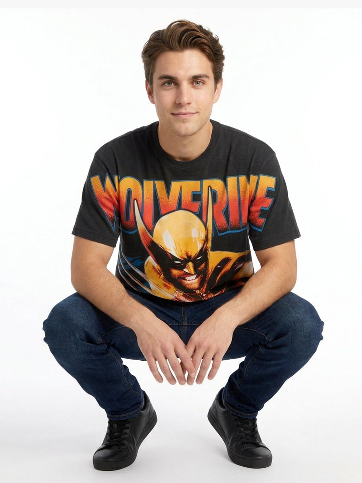 Marvel Wolverine Men's & Big Men's Novelty Graphic T-Shirt, Sizes S-3XL
