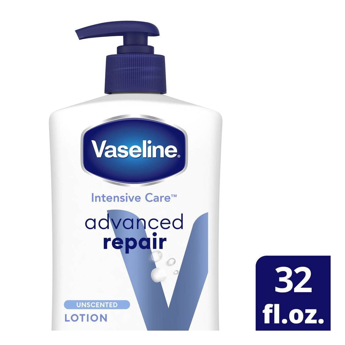 2X - Vaseline Intensive Care Moisturizing Advance Repair Body Lotion - Unscented - 32 fl oz