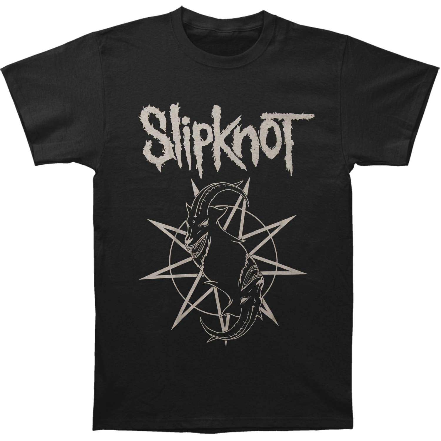 Slipknot - Slipknot Men's Goat Star Logo T-shirt Black - Walmart.com