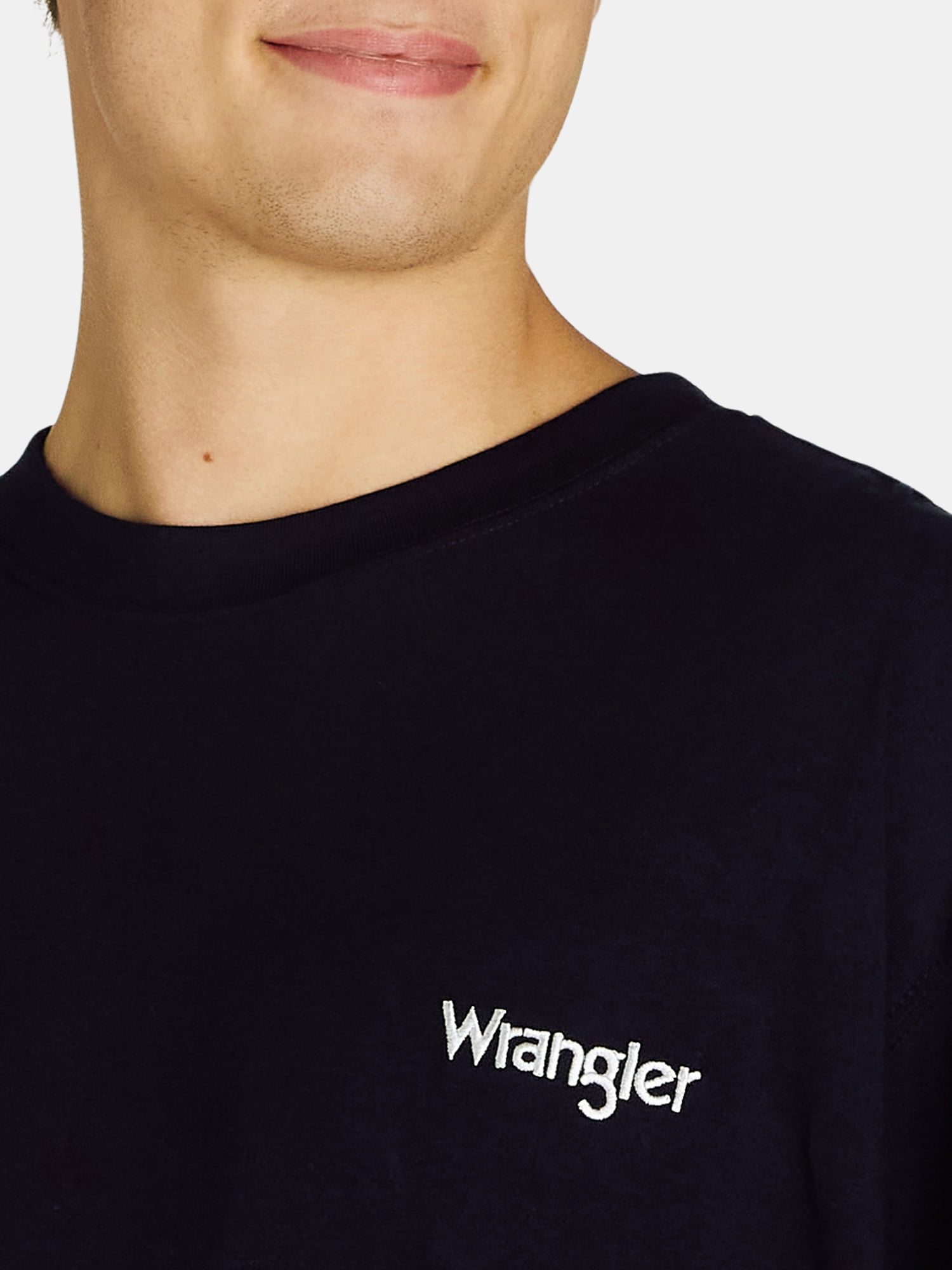 Wrangler Men’s Big and Tall Logo T-Shirt, Sizes 1XL-6XL