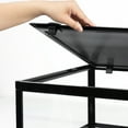 thumbnail image 5 of REPTI ZOO Full Tempered Glass Reptile Terrarium, Amphibian, Arachnid Habitat, 48"x16"x18", 5 of 6
