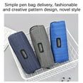 thumbnail image 5 of Matoen Pencil Case, Oxford Pencil Pouch Aesthetic Lightweight & Portable Pen Bag Stylish Small Office Supplies for Adults, Teen (Gray), 5 of 7
