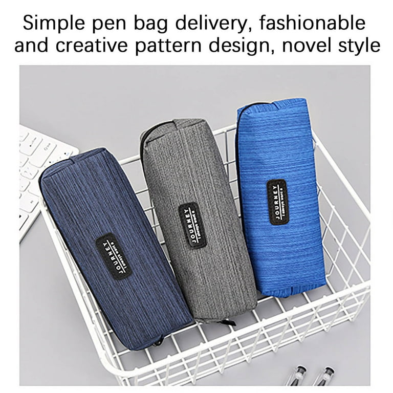 Wmkox8yii Clearancepencil Case Pen Pencil Bag Pencil Box Stationery Pencil Pouch,Large Capacity Pencil Case Minimalist Pen Pencil Pouch Stationery Bag for