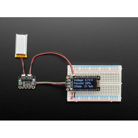 Adafruit MAX17048 LiPoly / LiIon Fuel Gauge and Battery Monitor