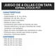 thumbnail image 3 of Ollas Stock Pot Espiral Hot Spot, Juego de 8 piezas Hot Spot Z341, 3 of 3
