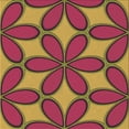 thumbnail image 1 of Ahgly Company Machine Washable Indoor Square Transitional Dark Golden Rod Brown Area Rugs, 5' Square, 1 of 7