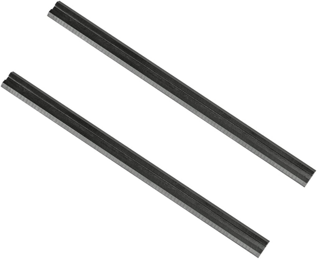 POWERTEC 12830 31/4" (82mm) HSS Hand Held Planer Blades Replacement for Black&Decker, Bosch
