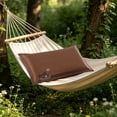 thumbnail image 4 of Linnome Summer Ice Rattan Pillowcase Double Sided Cool Breathable Ice Silk Pillow Cover Machine Washable 23x15.7in Brown, 4 of 6