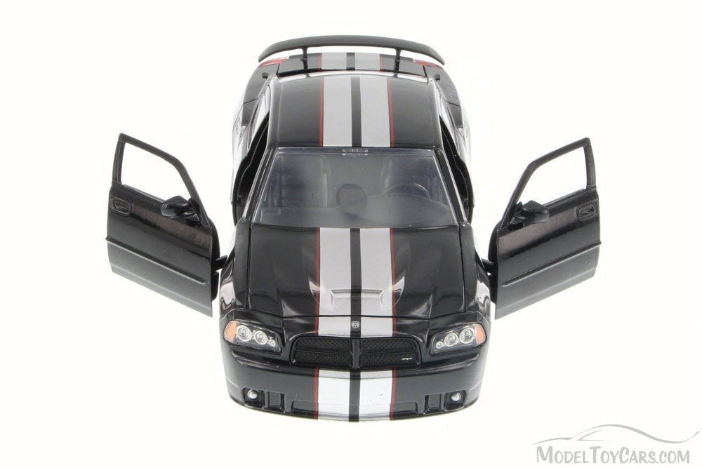 2006 Dodge Charger SRT8, Black - JADA 90798YV - 1/24 Scale Diecast Model  Toy Car (Brand New, but NOT IN BOX) - Walmart.com