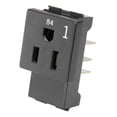 thumbnail image 5 of Global Industrial 15 Amp Circuit 1 Receptacle, 4/Pack, 5 of 5