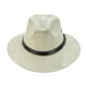 thumbnail image 3 of Sombrero Unisex Indiana L Chicle Cuadrille Liso Papel Arroz Nueva Imagen, 3 of 5