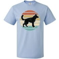 thumbnail image 3 of Inktastic German Shepherd Silhouette Vintage Retro T-Shirt, 3 of 5