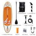 Famistar 8'7" Inflatable Stand Up Paddle Board SUP w/ 3 Fins