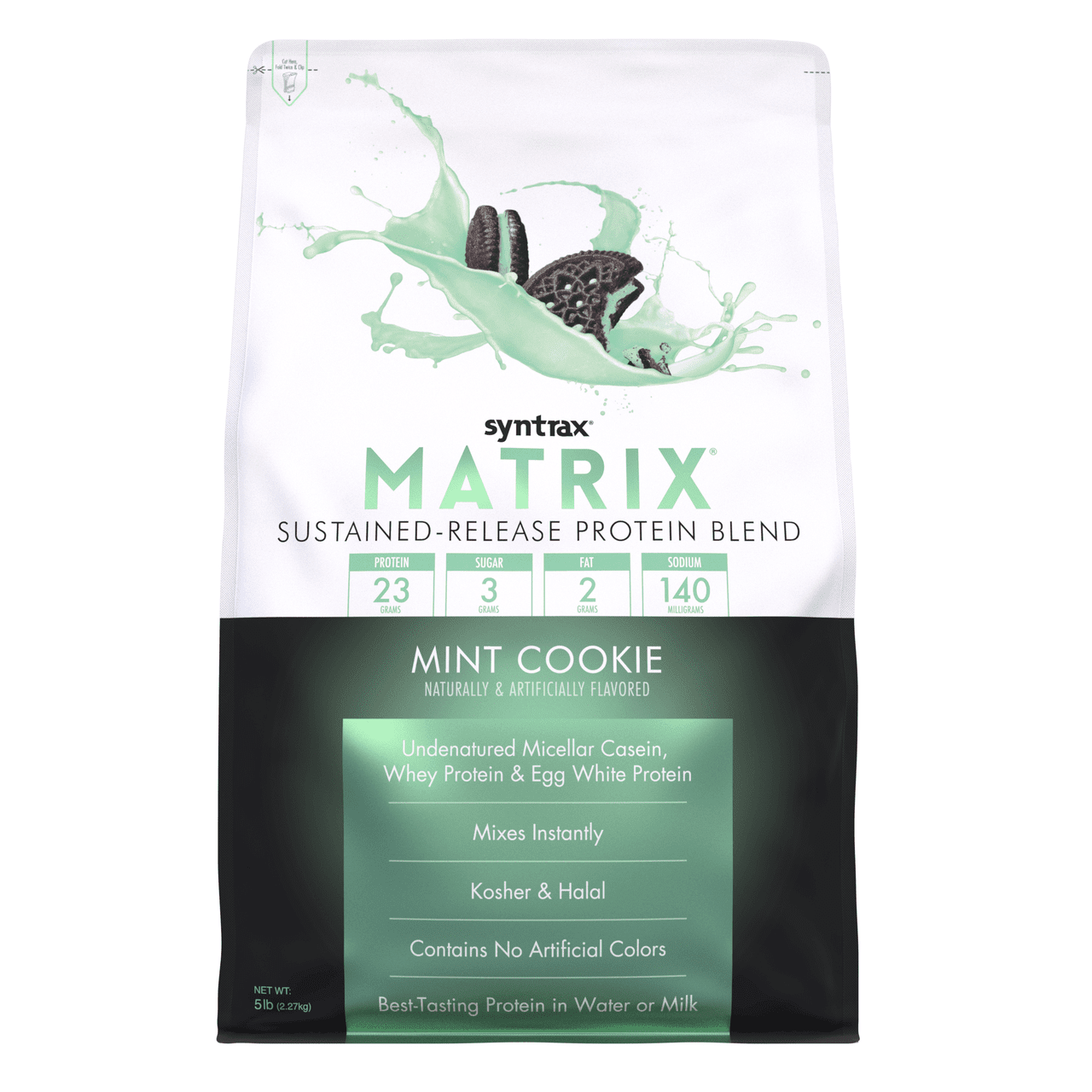 Syntrax Matrix Sustained Release Protein Powder - 9 Flavors and 3 Sizes ...