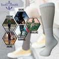 thumbnail image 5 of Yacht & Smith 36 Pairs of Crew Socks in Bulk, Mens Womens Wholesale Athletic Cotton Sock, Donations, 5 of 7