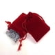 thumbnail image 4 of Bolsa de terciopelo con cordón para joyería, bolsas de franela negra para Perfume, bolsas de regalo para decoración de Navidad, 5x7, 7x9, 9x12, 13x18, 15x20, 17x23cm, 50 unidades, 4 of 4
