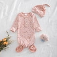 thumbnail image 2 of Preemie Newborn Infant Baby Girls Clothes Ribbed Bodysuit Preemie Baby Suits Infant And Toddler Clothing Cotton Newborn Crawling Suits Suits 0-3 Months, 2 of 9