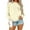 Beige-5, variant on Spring Tops for Women Summer Solid Color Crewneck Long Sleeves Pullover Tee Top Casual Loose Plus Size Workout Athletic T Shirts for Women Beige XXL