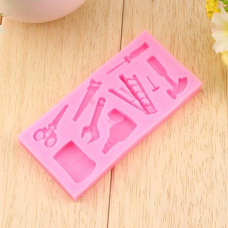 

Cake Baking Silicone Fondant Molds Pink Make Fondant Cake Decoration