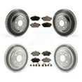 thumbnail image 1 of Transit Auto Front Rear Coated Disc Brake Rotors and Semi-Metallic Pads Kit for Car Mercedes-Benz GLA250 CLA250 INFINITI QX30 KGF-102127, 1 of 11