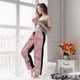 thumbnail image 5 of Balery Flamingos Pantalones de pijama para mujer, pijamas ultraligeros, pantalones de estar por casa-Medium, 5 of 6