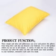 thumbnail image 4 of Microfiber Zippered Toddler Pillowcases, 2 Pack Travel Pillow Covers, 13 x 18 Inches, Yellow, 4 of 7