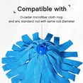 2 Packs Microfiber Cloth Mop Refill +1 Mop Handle Compatible with O