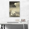 thumbnail image 2 of ARTCANVAS White Rabbit Canvas Art Print by Ohara Koson - Size: 26" x 18" (1.50" Deep), 2 of 9
