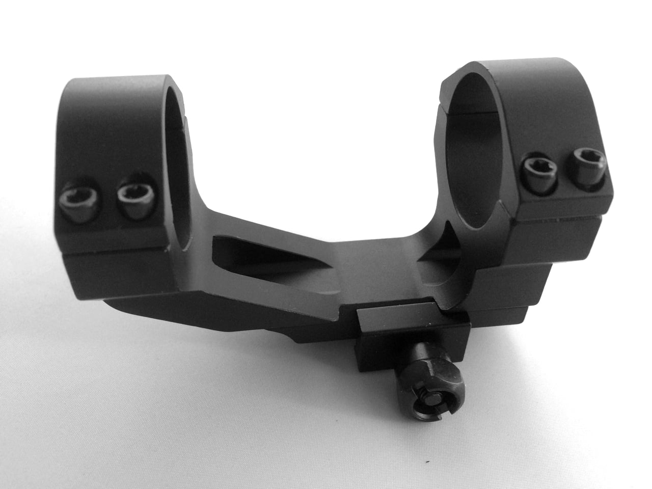 High Profile One Piece 1'' 25.4mm Scope Ring 20mm Rail See Through Rifle Mount @ 