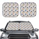 thumbnail image 2 of Fotbe Pirate Skull And Anchor Juego de 2 Piezas de Parasoles para Parabrisas | Bloqueador Solar para Auto | Accesorios Plegables para Protección Solar Interior-Medium, 2 of 6