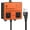 orange, variant on Ortis 2 Outlets Refrigerator Surge Protector with Voltage Protector