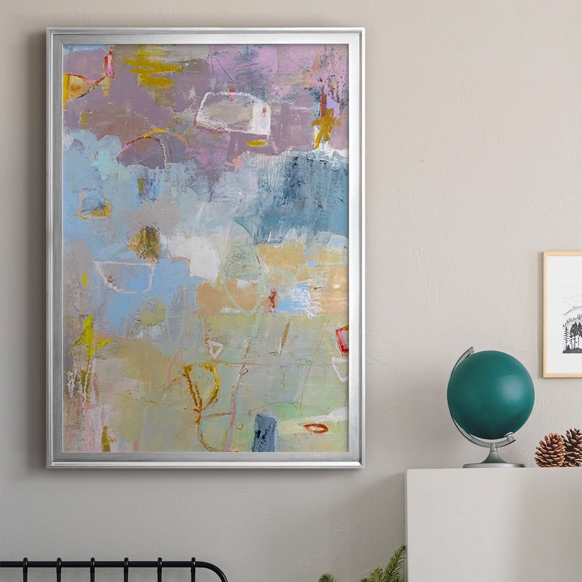 Whilst I Premium Framed Print, in Gold, Black, or Silver - Ready to Hang