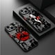 thumbnail image 4 of Funda de narutos-itachis para Apple iPhone, 15, 11, 14, 13, 12 Pro, 7, XR, X, XS, Max, 8 Plus, 6, 6S, SE, 2022, 15Pro, color negro mate, 4 of 5