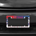 thumbnail image 2 of Buffalo NFL Bills Chrome Metal License Plate Frame with Bold Full Frame Design, 2 of 8