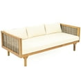 thumbnail image 3 of 3 Seater Daybed With Wood, & Cushions Water- Qualities (3 Seat -to-spill, 3 of 5