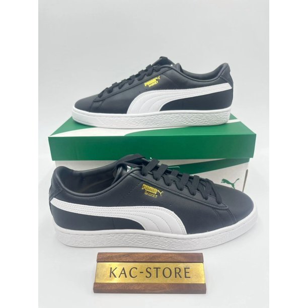 PU & MA Basket Classic XXI Unisex Sneakers 374923 04 Black White Unisex oki