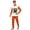 Men, variant on Halloween Pajamas, Halloween Matching Family Pajamas Deep Orange Witch Print Long Sleeve 2 Piece Pajama Set Rich Sleepwear Nightwear Loungewear Spooky Season Photos