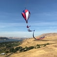 thumbnail image 2 of In The Breeze 1013 — Patriot Hot Air Balloon — Vibrant Red, White & Blue Wind Spinner — Patriotic Outdoor Decoration, 2 of 3