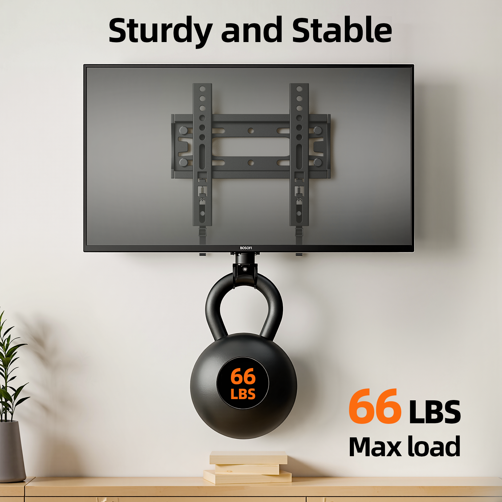 MountLiving Fixed TV Wall Mount for 14-42 inch TVs photo 3