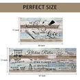 thumbnail image 3 of Farmhouse Kitchen Rugs Sets of 2 Non Slip Washable Farmhouse Kitchen Mats for Floor 2 Piece Country Rustic Rug Mat Set Home Decor, 3 of 6