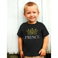 thumbnail image 6 of Tstars Boys Unisex Valentine's Day Prince Crown Infant Kids T Shirt, 6 of 6