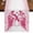 White, variant on Table Runners 70 Inches Long Dress Scarves, Pink Ribbon Farmhouse Coffee/Dining/Kitchen Table Decor, Holiday Table Runner, Wings Romantic Love Heart Flowers Retro Country 13x70 Inch